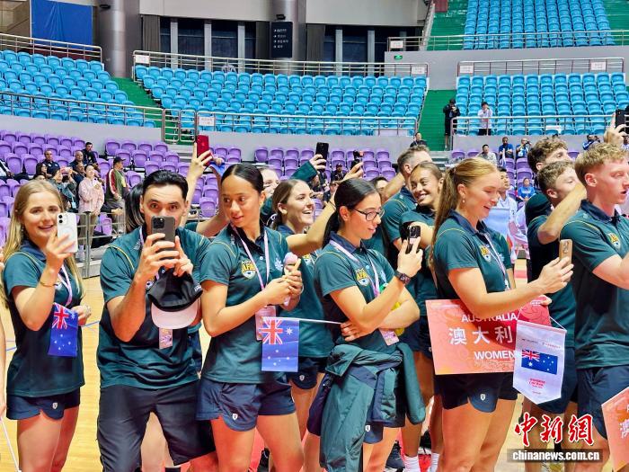 浙江奉化开幕的2025雪窦山IFAF亚洲大洋洲腰旗橄榄