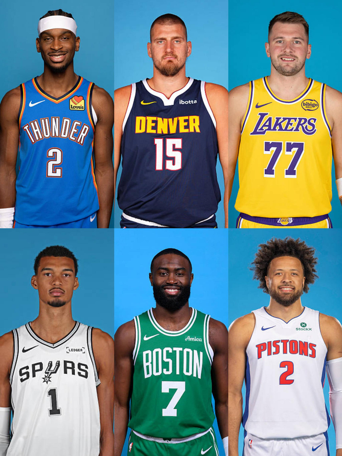 亚历山大领跑MVP榜 约基奇东契奇文班亚马锁定最